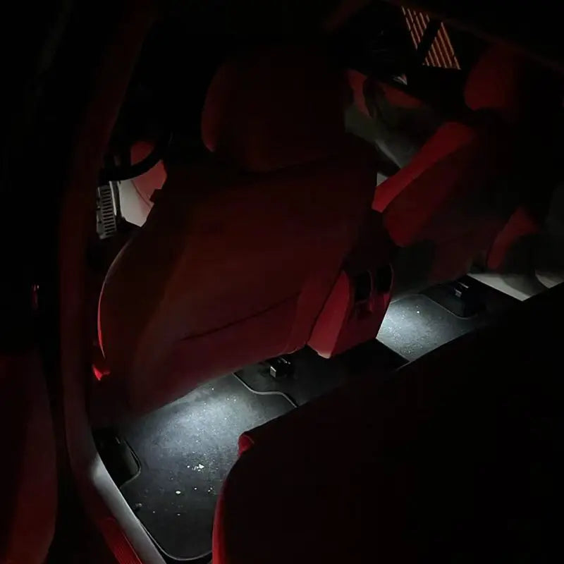 For T-ROC Jetta Polo T-Cross Enyaq 2PCS Rear Footlight Footwell