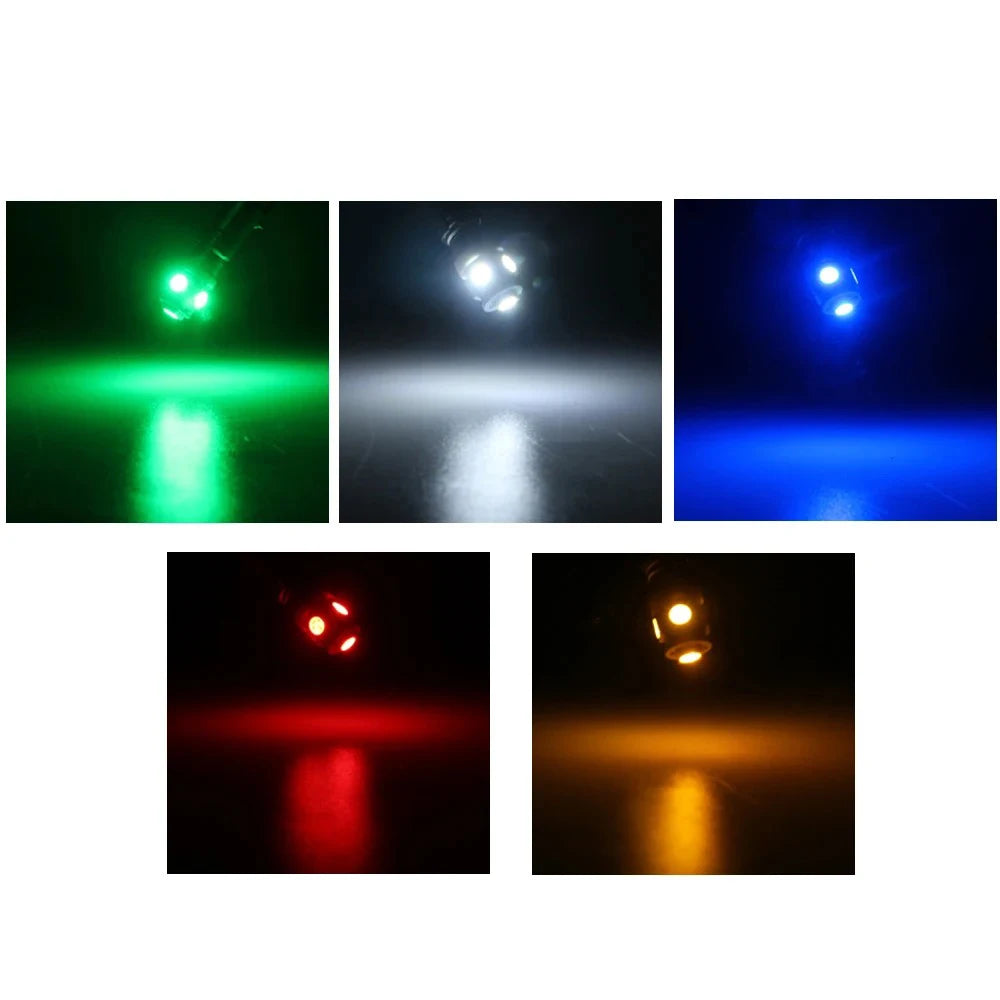 10PCS Dc 6V 6.3v 5050 5SMD E10 Bulb Old