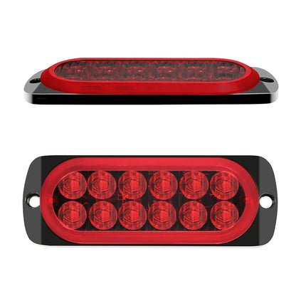 For Motorcycle Trailer Dc 12-24v Strobe Warning 12W Grill