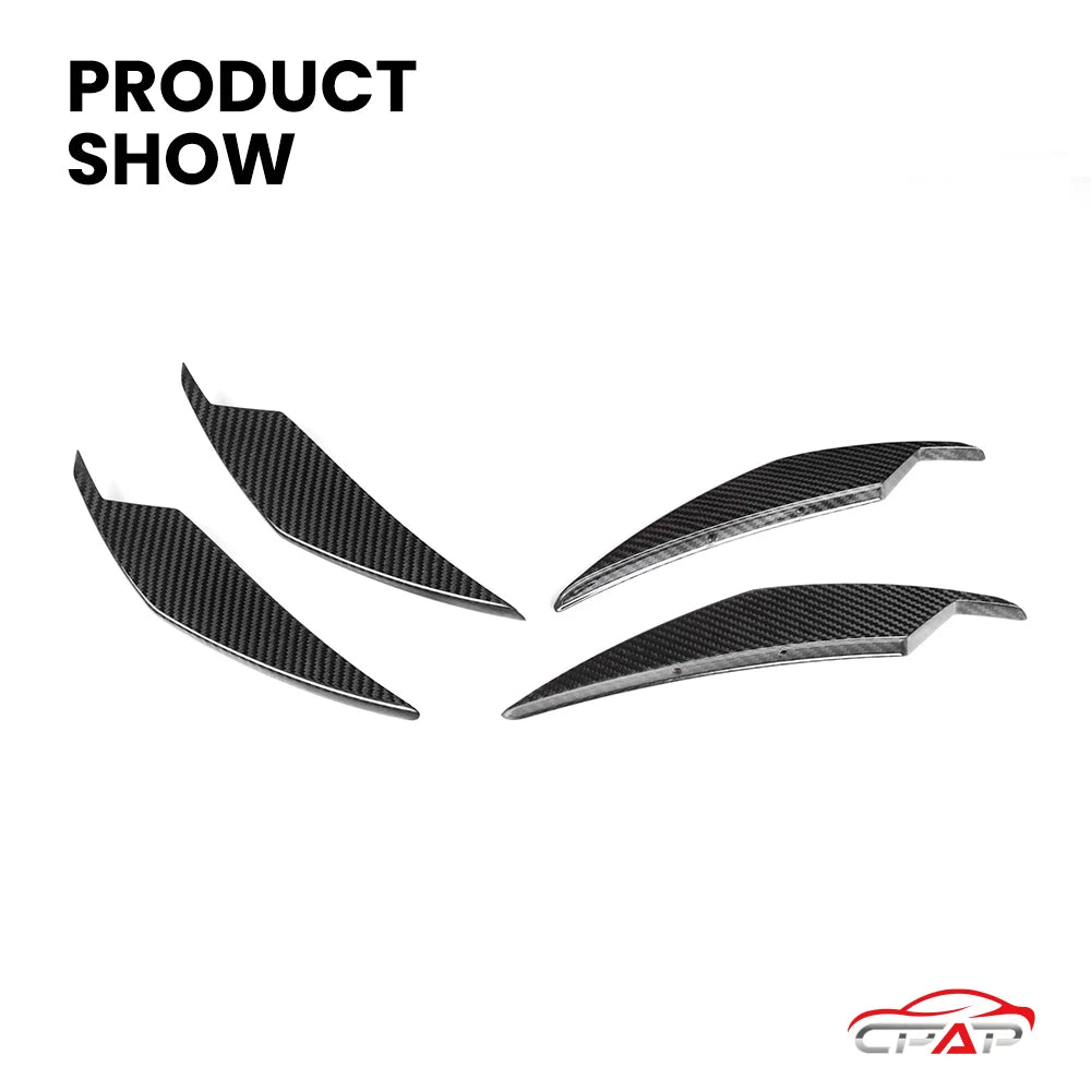 For BMW M3 G80 G81 M4 Real Dry Carbon Fiber Front Bumper