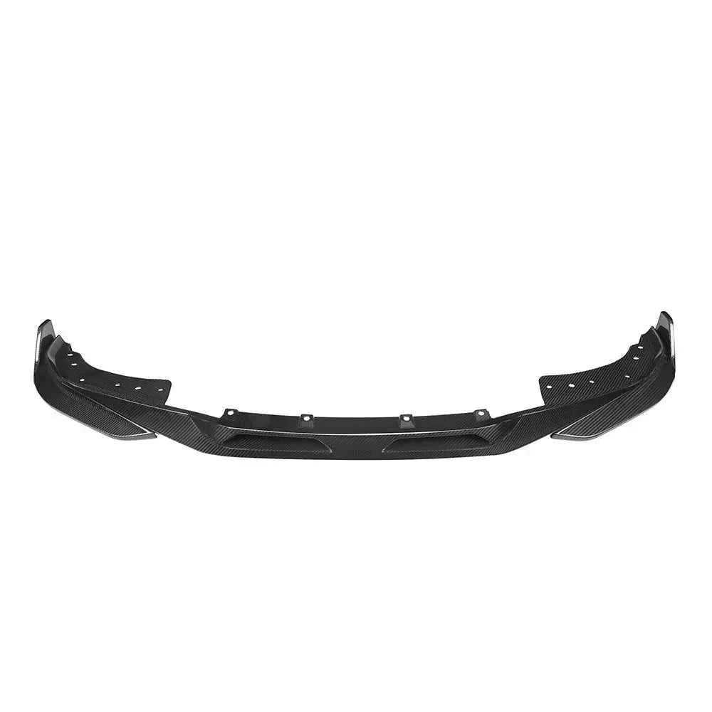 For BMW G22 G23 Coupe 2021+ Dry Carbon Fiber Front Bumper Lip