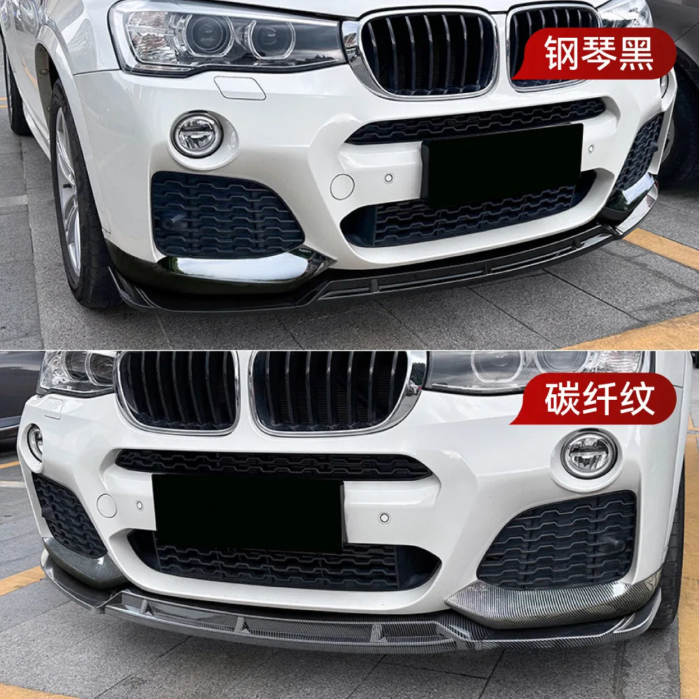 For BMW X3 F25 X4 F26 Lci M Sport 2014-2017 Front Lip Chin