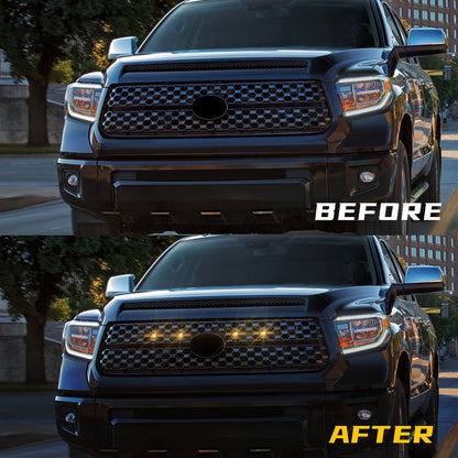 For Toyota Tundra 2018 2019 2020 Warning Front Grille Strobe