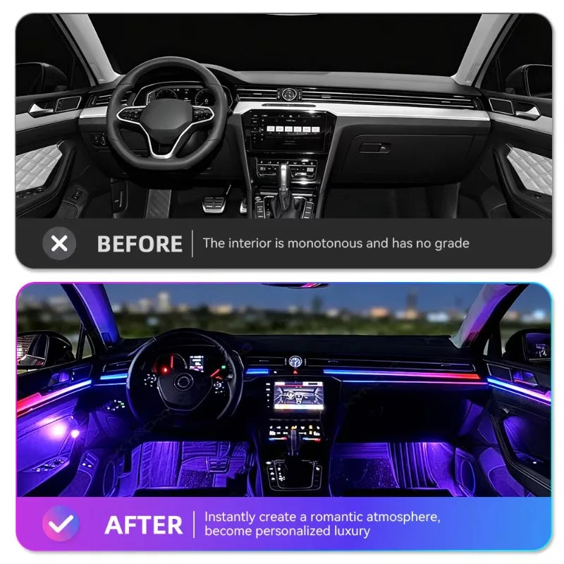 For Passat B8 LED Kyncho Ambient Colors Interior Lighting