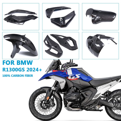 For BMW R1300GS R 1300 Gs 100 Carbon Fiber Front Rear Fender