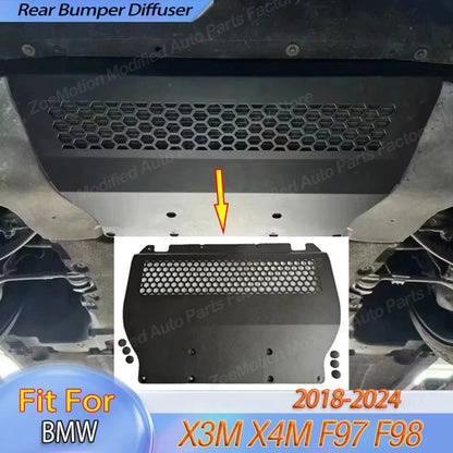 For BMW X3M X4M F97 F98 Engine Powered Lower Guard 2018-2024