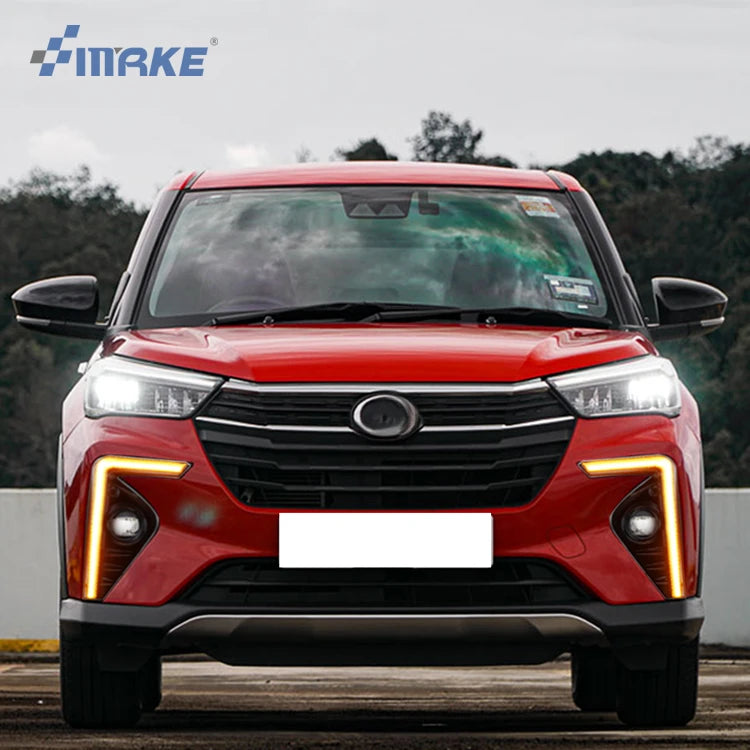 For Perodua Ativa 2020 2021 2022 Smrke Modified Daytime Running