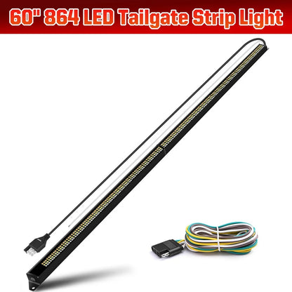 For Pickup 12V Inch Brake Turn Signal Warning Strip Truck Rear
