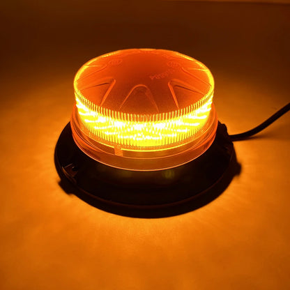 Amber Emergency Strobe Vehicles Roof Flashing MINI Beacon Flash