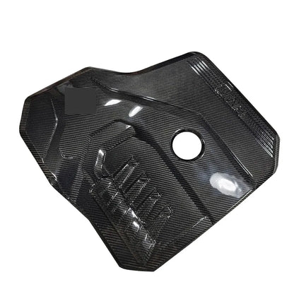 For BMW 3 4 5 Series Dry Carbon Fiber Engine Hood Cover Trim