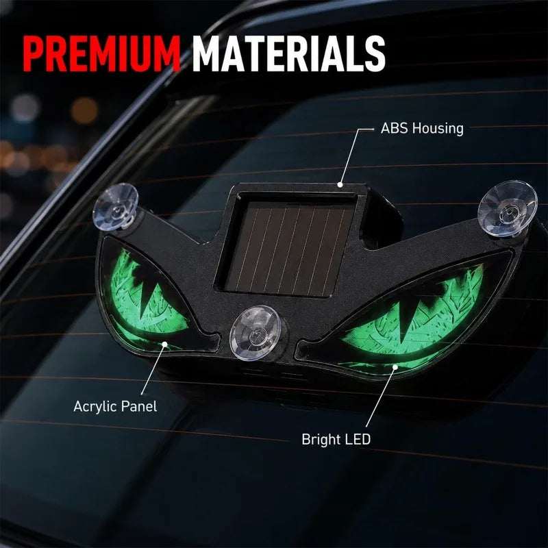 Demon Eye Solar Warning Outdoor Safety Signal