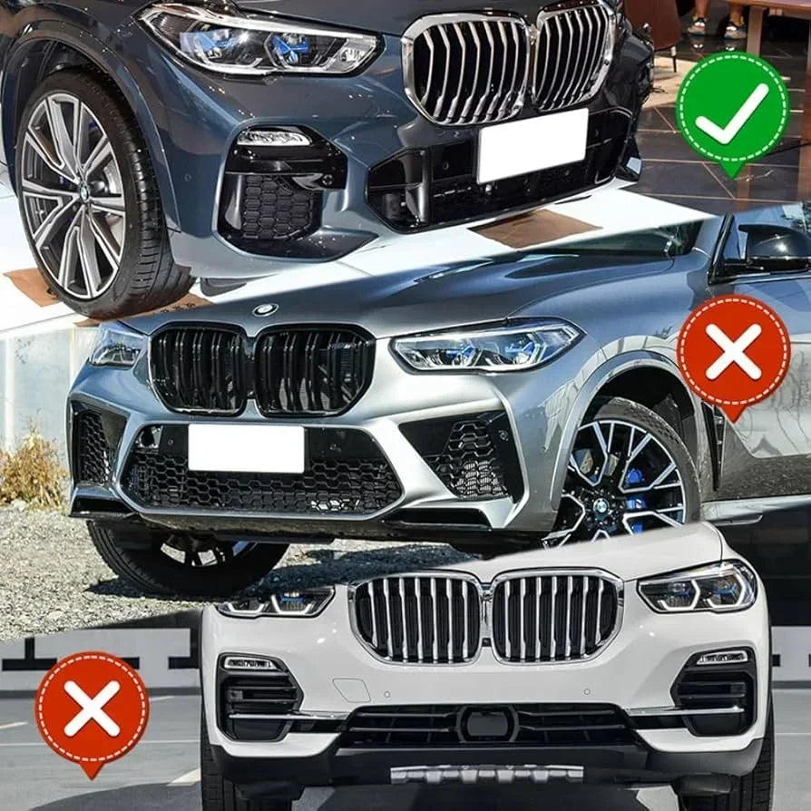 For BMW X5 G05 M Sport 2019-2022 Front Bumper Splitter Spoiler