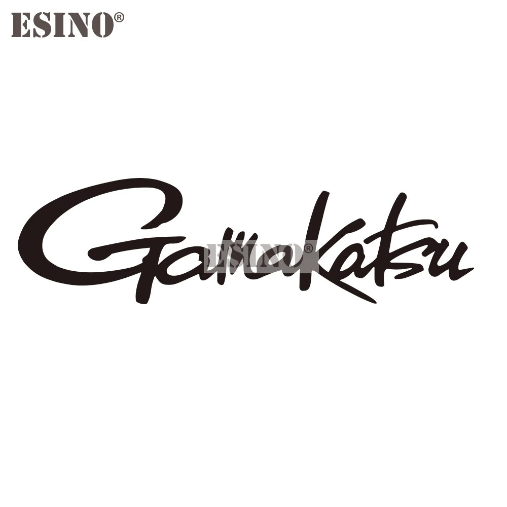 For Gamakatsu Creative Fishing Pvc 3D Carving Decals Bumper Door