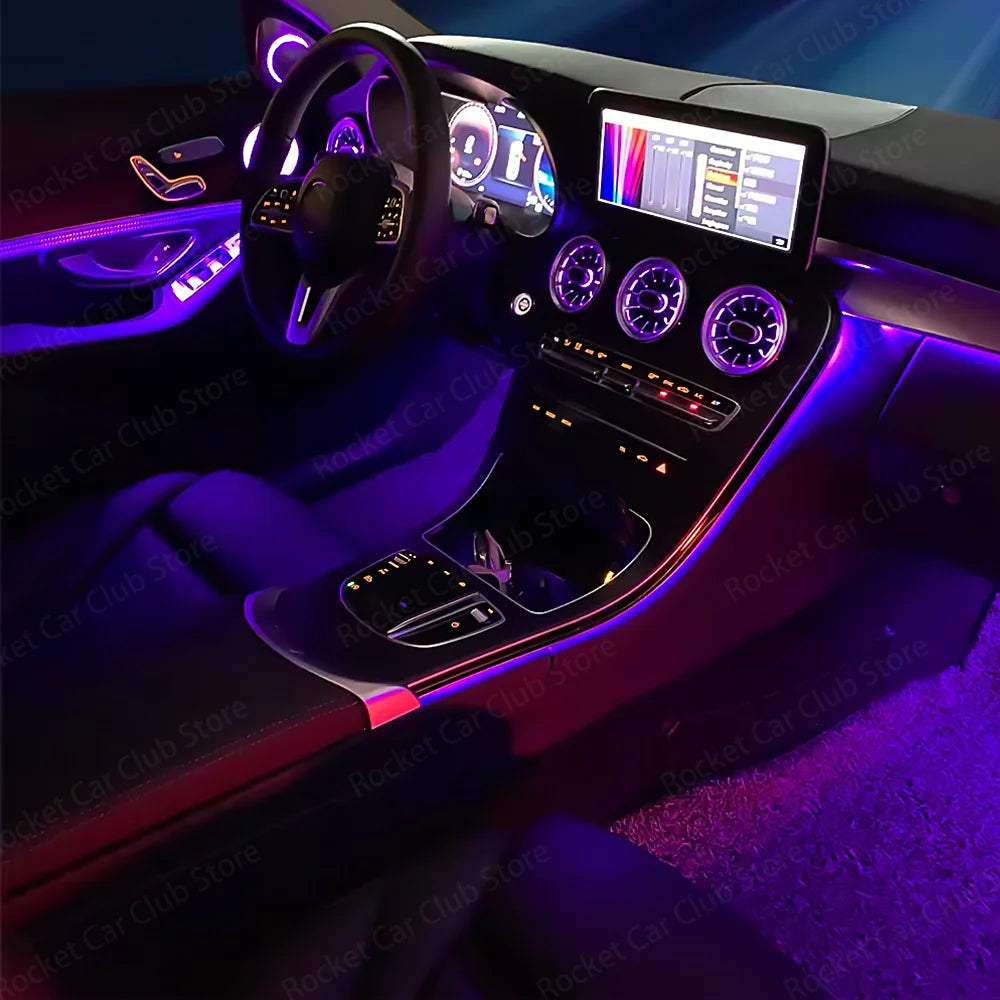 For Mercedes Benz W205 Glc Coupe Colours Ambient C43 C63S