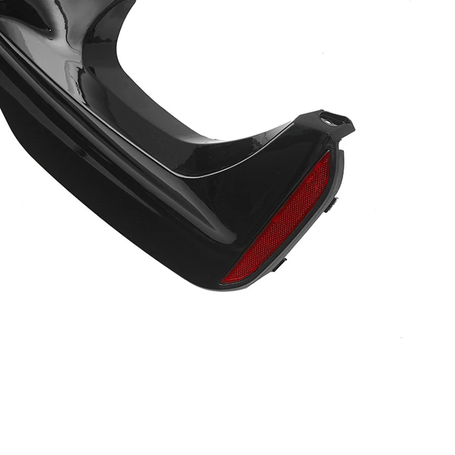 For BMW 5 Series M5 F90 G30 G38 Bright Black Diffuser Back Lip