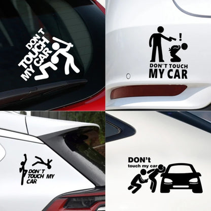 Creative Don T Touch My Sticker Decals Funny Exterior