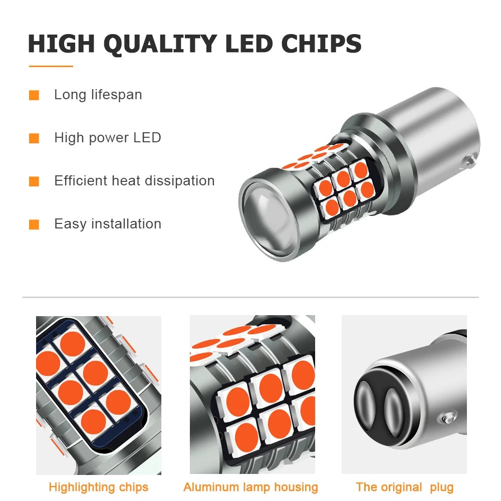 12V Bulbs Reversing 7443 7440 1156 py21w P21W ba15s