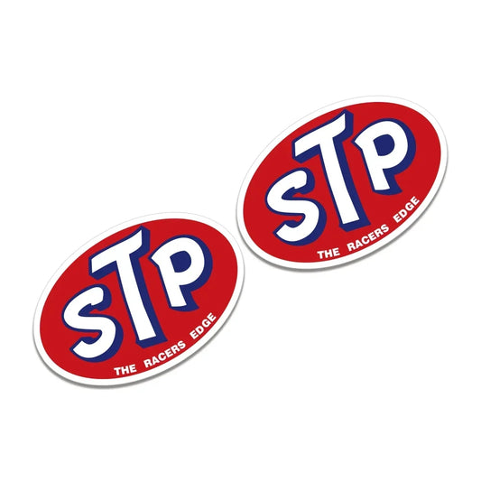 2PCS Stp Racers Edge Vintage Oil Original 1960 S