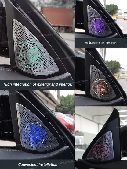 For BMW Colours Speaker Cover Grille X3 X4 IX3 G01 G02