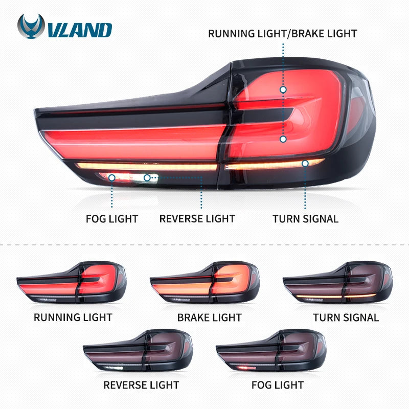 For F10 F18 M5 Wholesales Full Taillights G31 2017-up Series