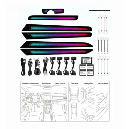 For Volkswagen Upgrade Symphony Interior Ambient Lighting Trim