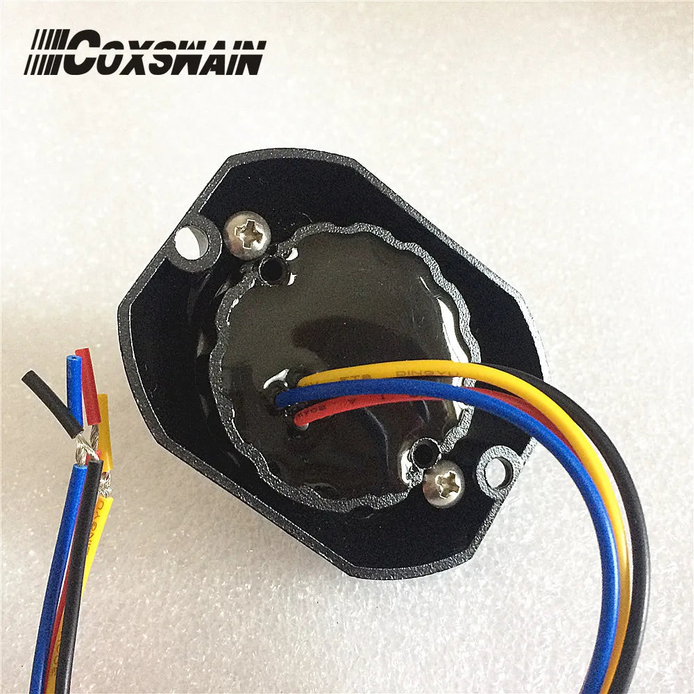 1PC G12 Dual Color Strobe Warning Surface Mount Side