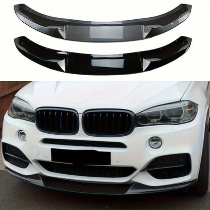 For BMW X5 F15 2014-2018 M-Sport Front Bumper Lip Body Kit