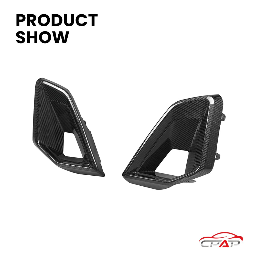 For BMW X5 Series G05 Lci Real Dry Carbon Fiber Front Air Duct