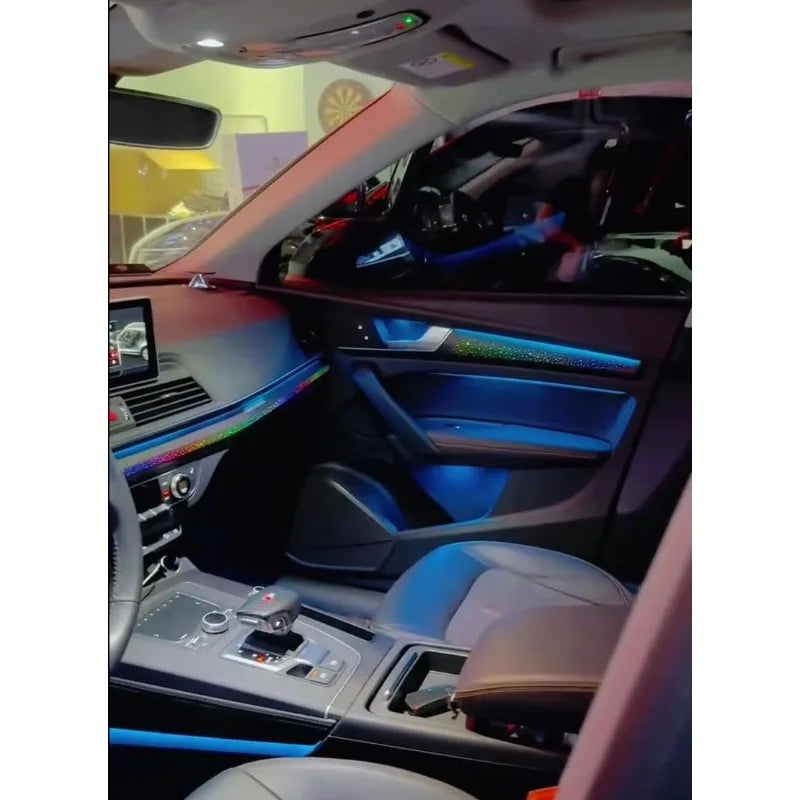 For Audi Q5 Fy SQ5 2018-2025 Star Dynamic Wood Ambient Europe