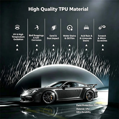 Tpu Ppf Carbon Fiber Vinyl Film Sticker Glossy Wrap