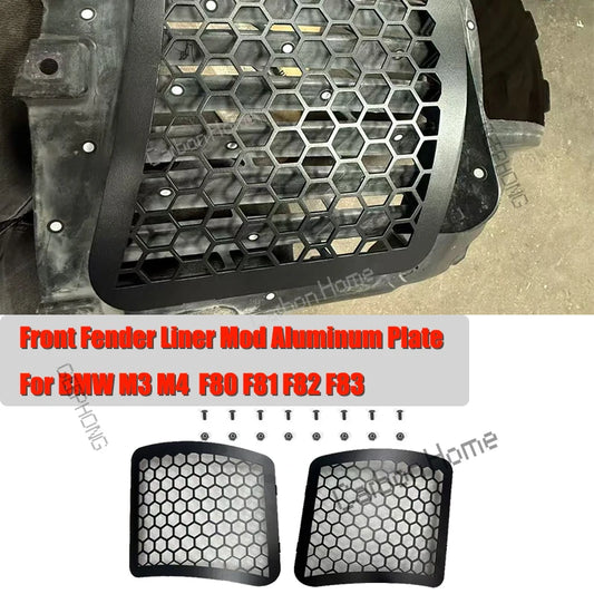 For BMW M3 M4 F80 F81 2PCS Alloy Honeycomb Enhanced Clearance
