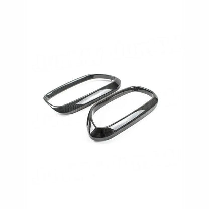 For BMW 5 Series G30 F90 Real Dry Carbon Fiber Front Bumper