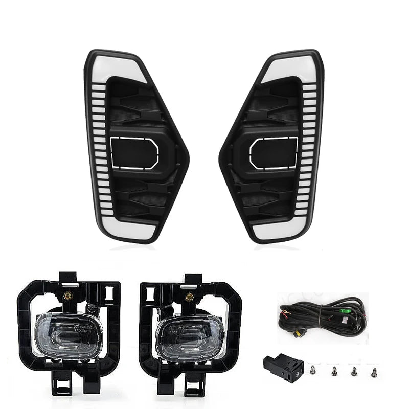 For Nissan Navara NP300 Frontier 2020 Fog Drl Daytime Running