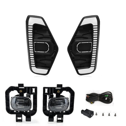 For Nissan Navara NP300 Frontier 2020 Fog Drl Daytime Running