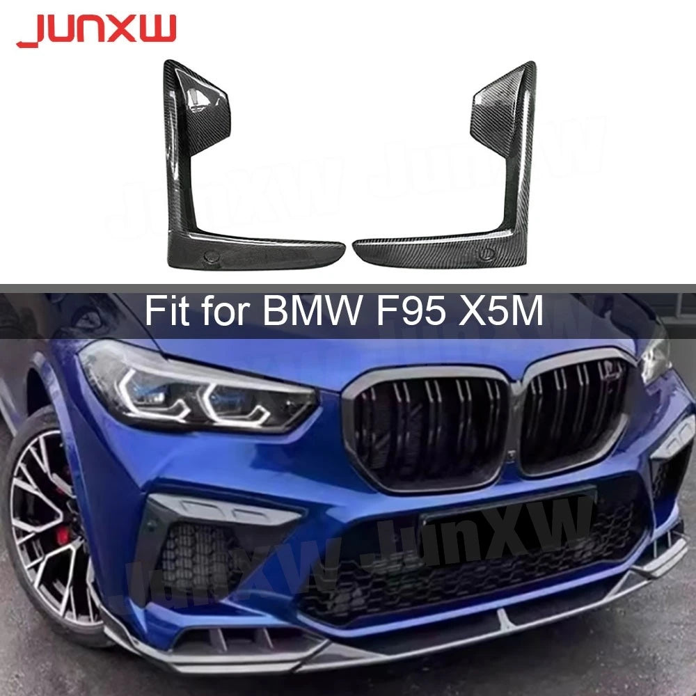 For BMW F95 X5M 2020-2022 Frp Dry Carbon Fiber Rear Bumper
