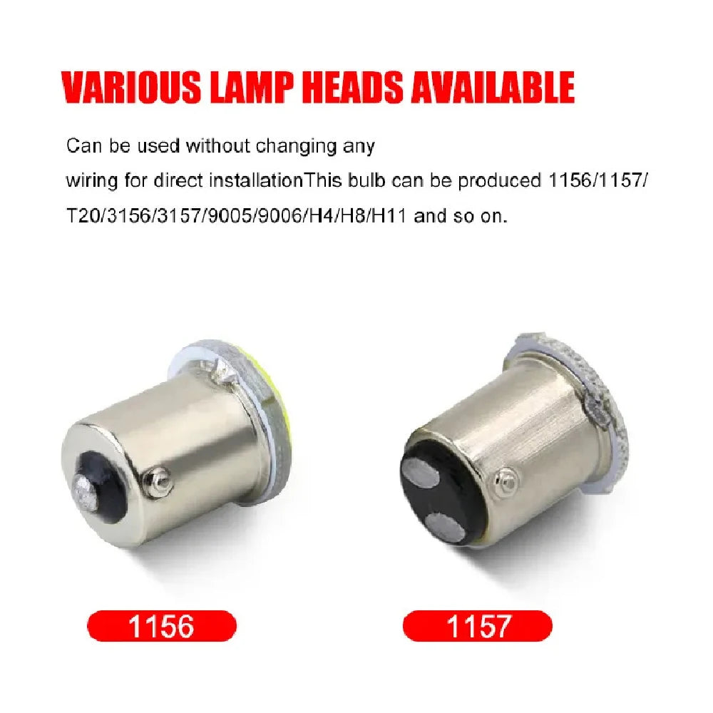 P21W 1157 bay15d 1156 ba15s Bulbs Turn Signal Cob
