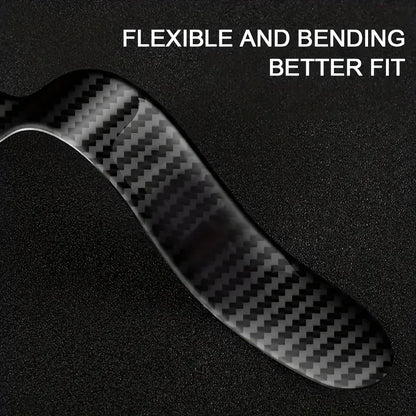 Door Handle Stick anti-collision Strip Carbon Fiber Protective