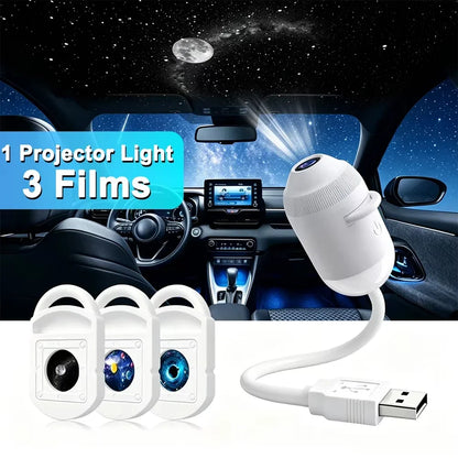 360 Roof Star Galaxy Interior Projection Ambient Lighting