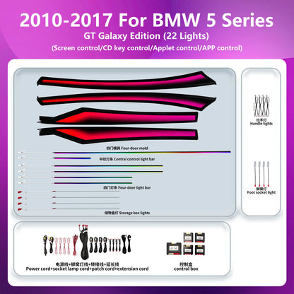 For BMW 5series Gt Fit Interior Modification Atmosphere Upgrade