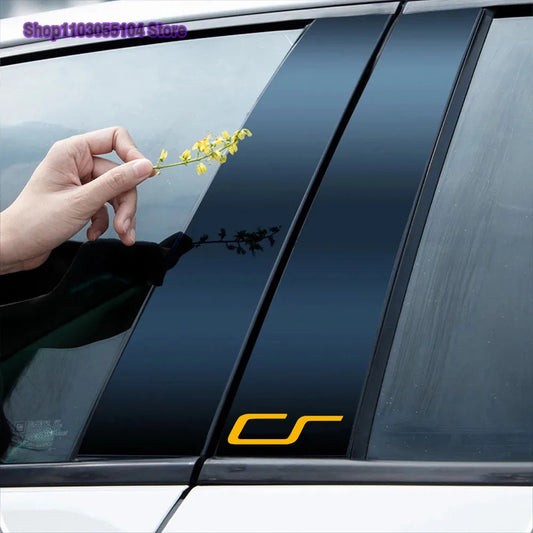 4PCS Reflective Vinyl Stickers Body Decor