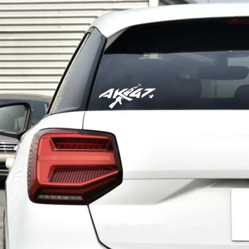 AK47 Gun Personalised Creative ak-47 Sticker Body Bumper Window