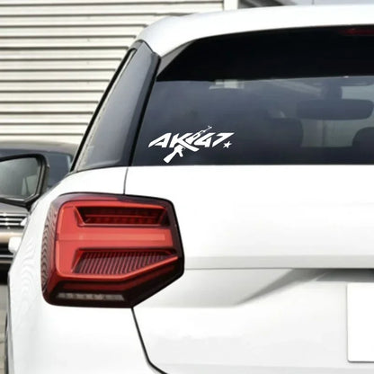 AK47 Gun Personalised Creative ak-47 Sticker Body Bumper Window