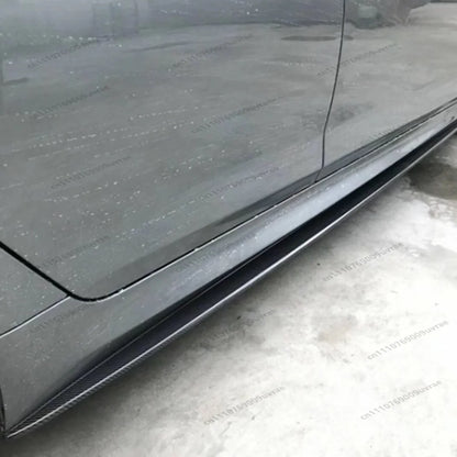 For BMW 5 Series G30 G31 M Performance Gloss Black Side Skirt
