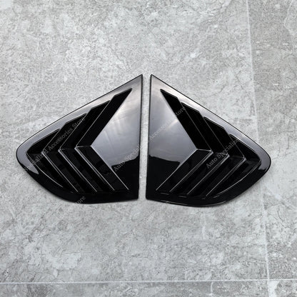 For BMW X4 F26 G02 F98 Rear Window Louvers X4M 25D 30I 30D M40I