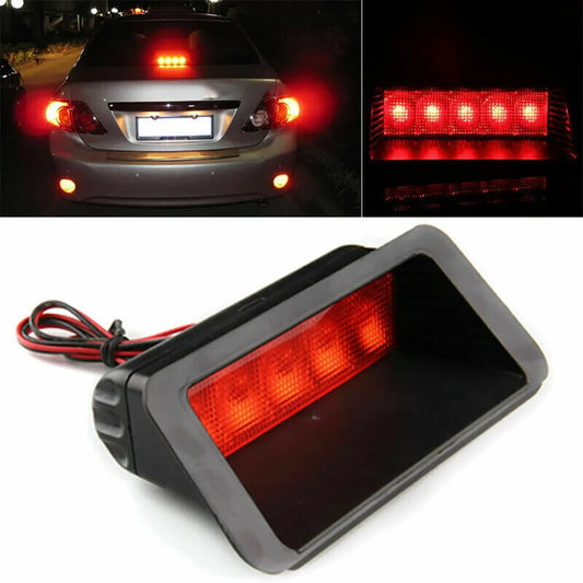 Motorcycle Tail Red 5-led Rear 3RD Brake Stop Fog