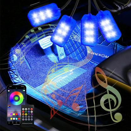 Bar Strip Mood Foot Cigarette Lighter USB Atmosphere Signal