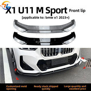 For BMW BMW X1 U11 Sport 2023 Front Lip Shovel Bumper Spoiler