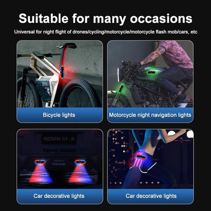 4X Solar Flashing Warning Safety By Strobe Adjustable Parking