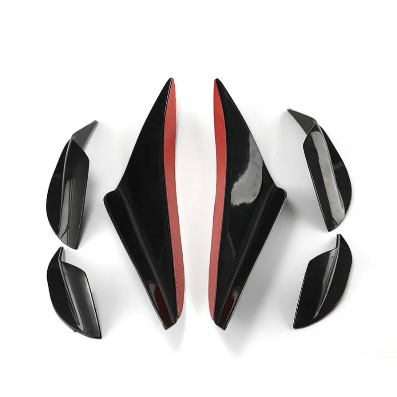 For BMW E90 E92 E93 M3 2005 2012 Front Bumper Canards Fins