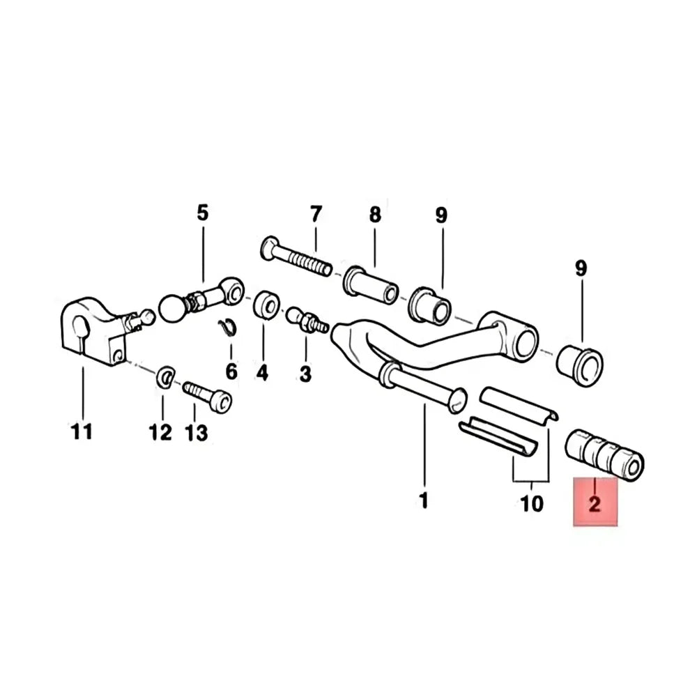 For BMW R Ninet R1250GS R 23417680761 Rs F800GT R HP4 K1200